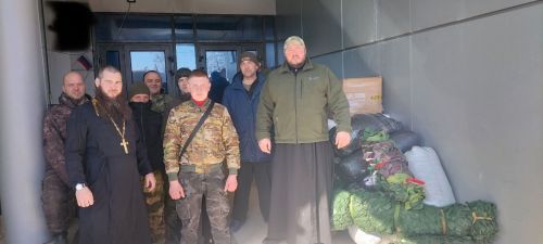 Священники Тимофей Маташов и Илия Маташов доставили гуманитарную помощь, собранную приходами Чистопольской епархии